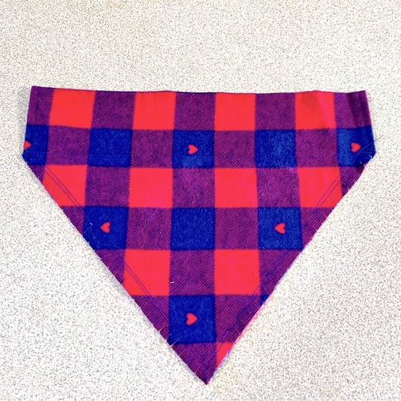 (2/$20) Handmade Medium Dog Bandana/Handkerchief - Picture 2 of 3